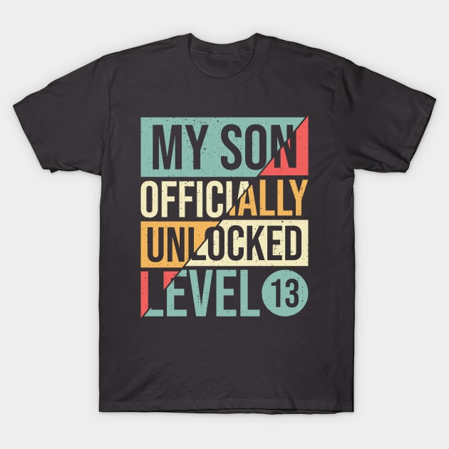 Father 13th Birthday Teenager Dad T-Shirt by Toeffishirts